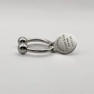 Tiffany & Co. Silver Engraved Key Holder